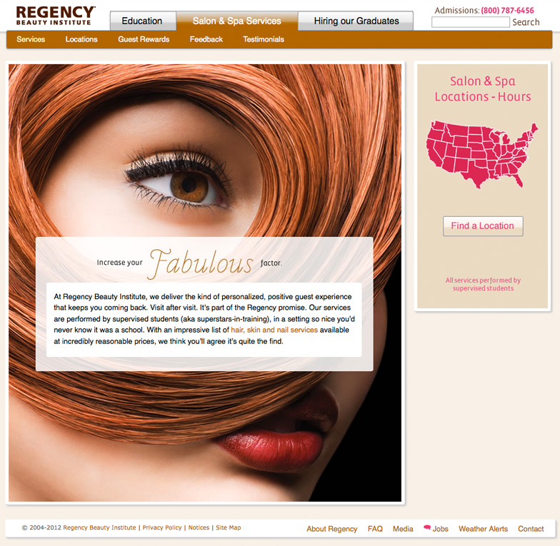 Website redesign